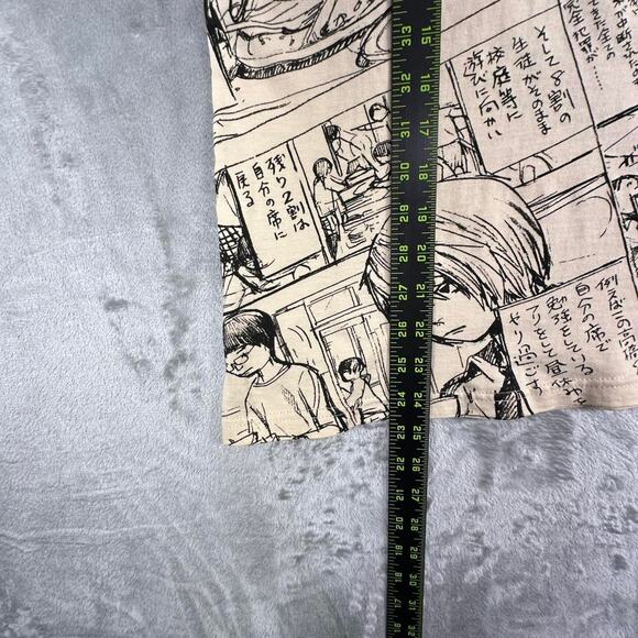 Vintage Bakuman Weekly Jump Cream AOP Anime Manga Contest Graphic T-shirt S-M - Picture 6 of 8